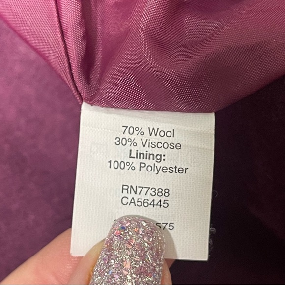 J. Crew Wool Straight Pencil Skirt Purple Burgundy 8 - Picture 11 of 11